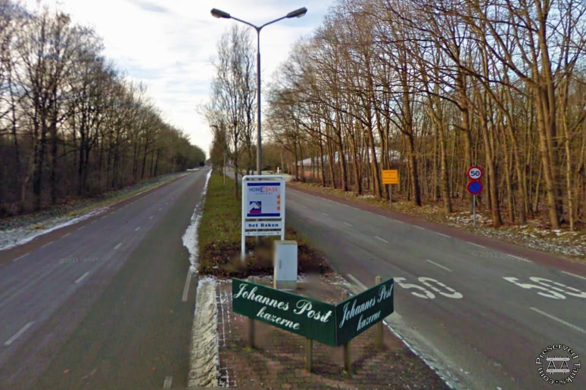 Main entrance road