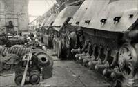 Jagdpanthers in production, photo from Panther-Elmito.de