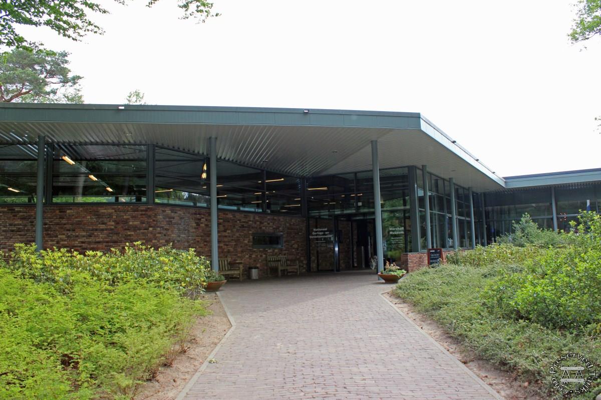 Museum building entrance