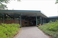 Museum building entrance