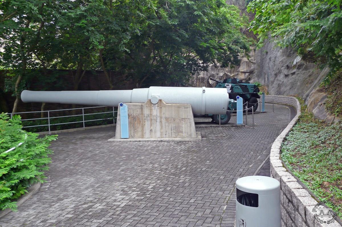 Entrance to Military Vehicle and Gun Display Area