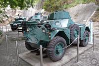 Vehicles in Military Vehicle and Gun Display Area