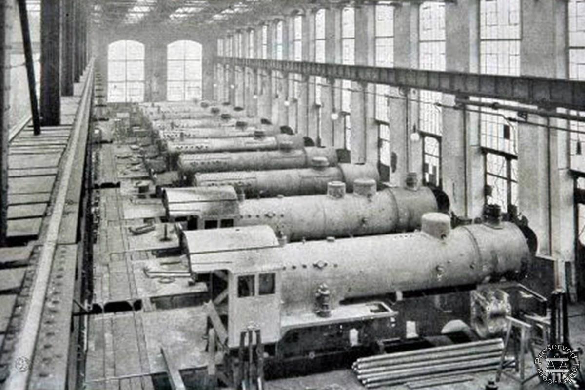Linke-Hofmann-Werke locomotive assembly hall, photo from WroclawZWyboru.blox.pl