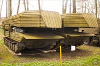 Pair of GSP amphibious ferries, front view