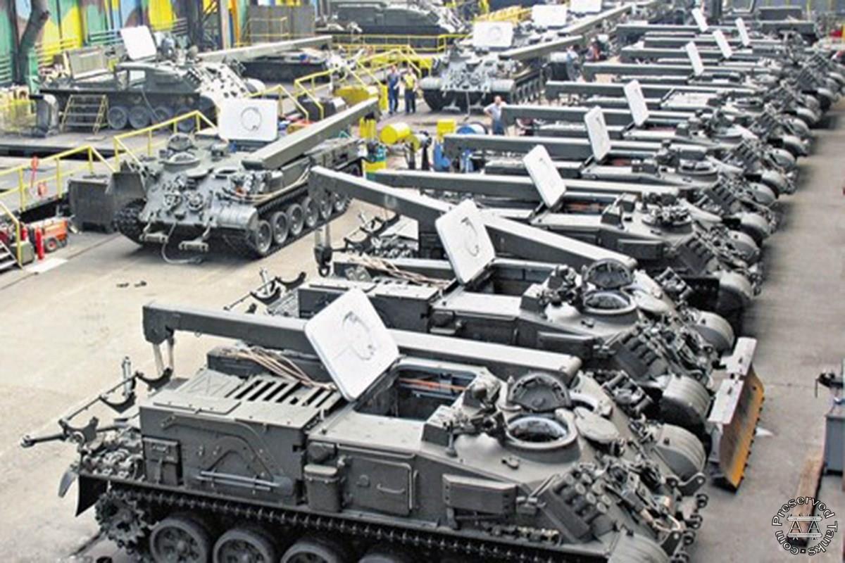 WZT-3 ARVs under construction at Bumar-Łabędy, photo from Naszemiasto.pl
