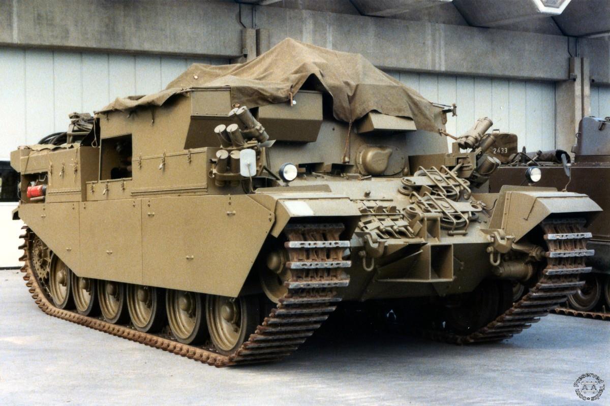 In service Panzer 57 (Centurion) armoured recovery vehicle