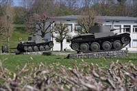 Panzerwagen 39 tanks on display at Bure