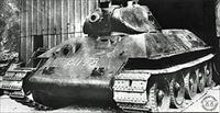 “A T-34 obr 1940 fresh out of the KhPz factory still waiting on guns”, credit Russian Military Zone