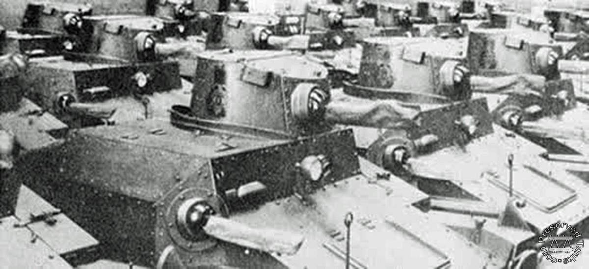 “Romanian R-1 at CKD Factory in 1940”, photo from WWIIVehicles.com