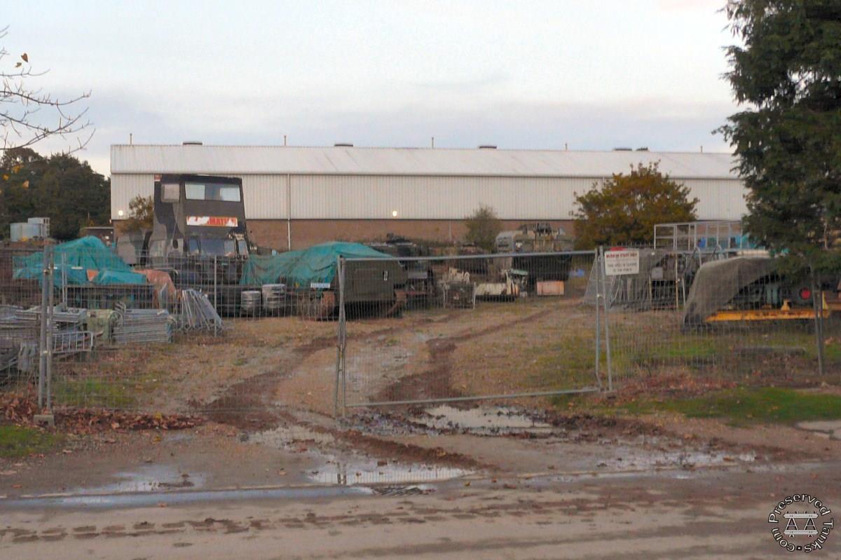 Workshops and storage entrance