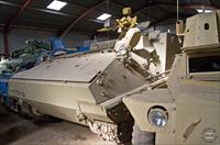 Iraqi Type 63 armoured personnel carrier in storage