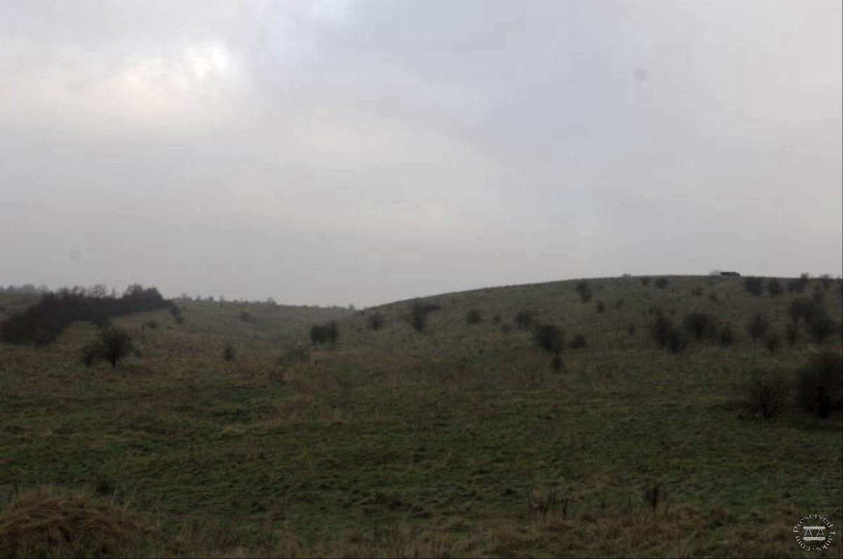 Tanks on hilltop near Bowls Barrow, photo taken by Robin Hereward-isaac