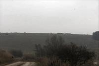 Tank wreck on ridge visible from Imber Road, photo taken by Robin Hereward-isaac