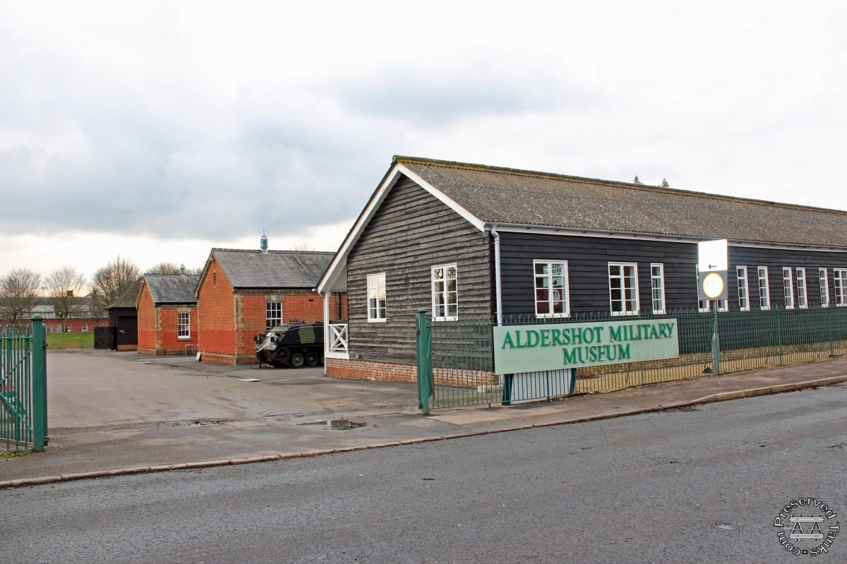 Main entrance with Reed Gallery at right