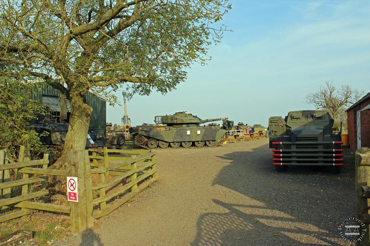 Armourgeddon driving and paintball area