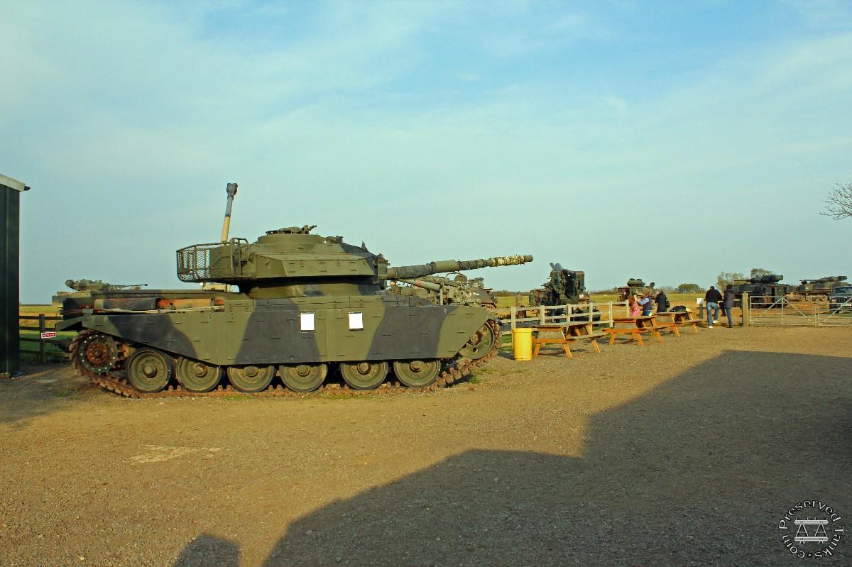 Driving and paintball area