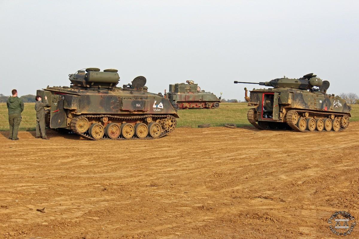 Extemporised FV432/30s “04A” / “Vivian” and “19A” / “Jeanie”