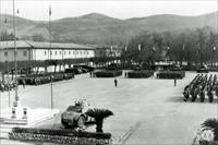 The Ferrari Orsi barracks of Caserta in 1968, photo by N. Bruni from Webalice.it/nbruni