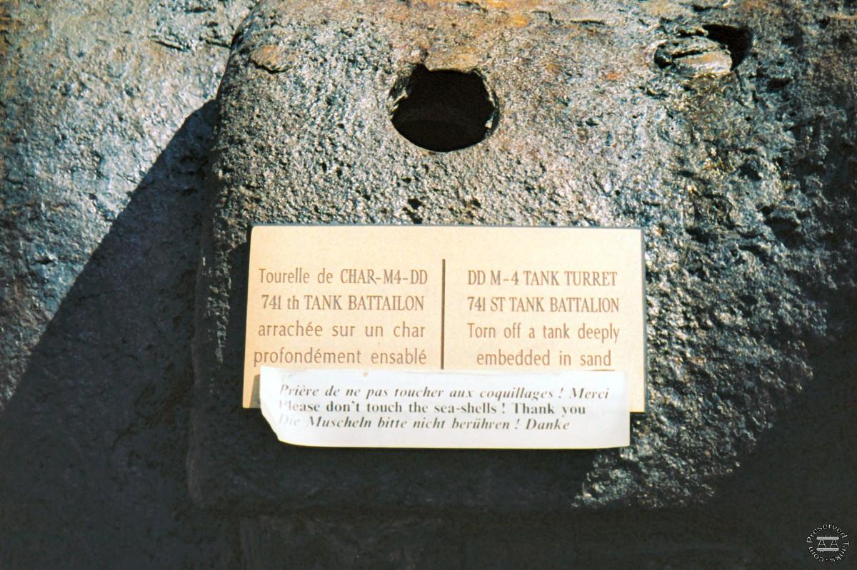 Sherman turret label