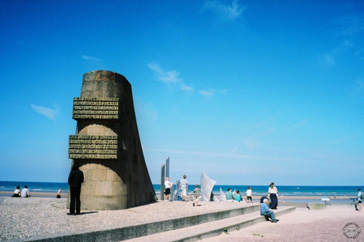 Omaha Beach memorial