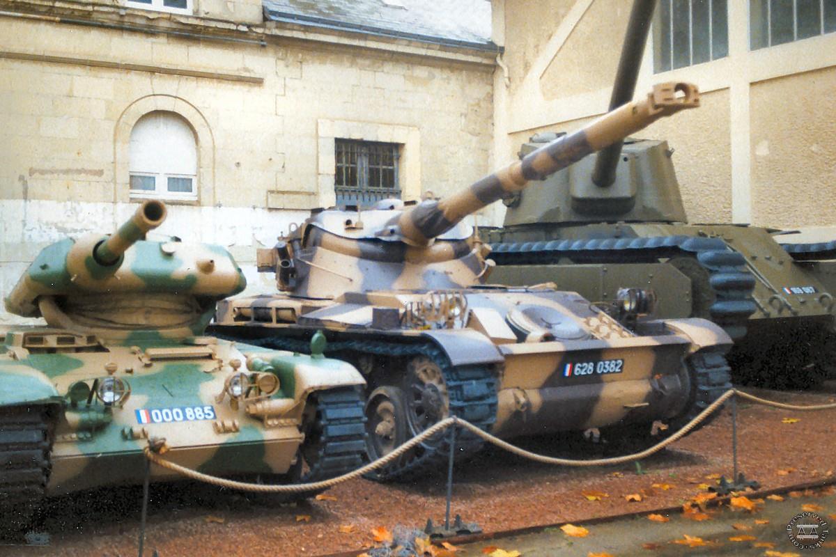 French vehicles outside Bossut Hall