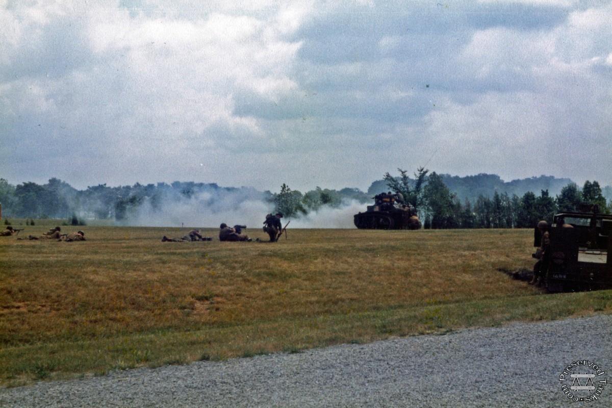 Living History display