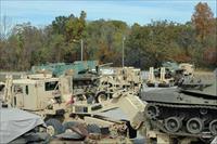 Loading up in Richardson Motor Pool