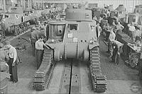 M3 tanks in production at Detroit Tank Arsenal