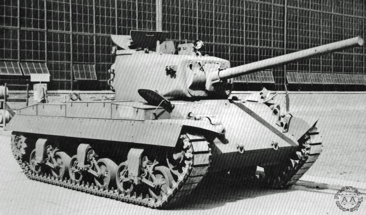 “T20 medium tank, Pilot #1, after completion at the Fisher Body Division of General Motors”