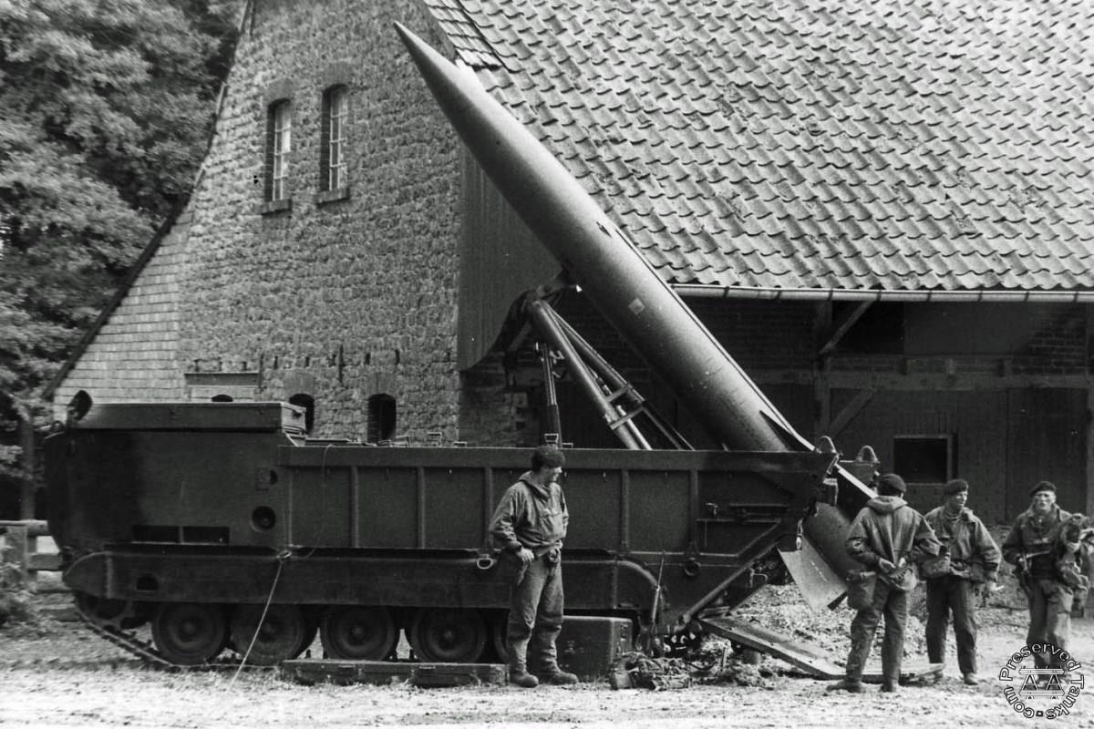 Lance deployment 50 Missile Regt RA, Germany 1985