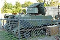 M113 APC in external storage area