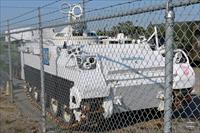 M114 APC in external storage area