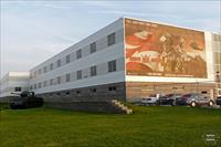 View of armoury building looking south