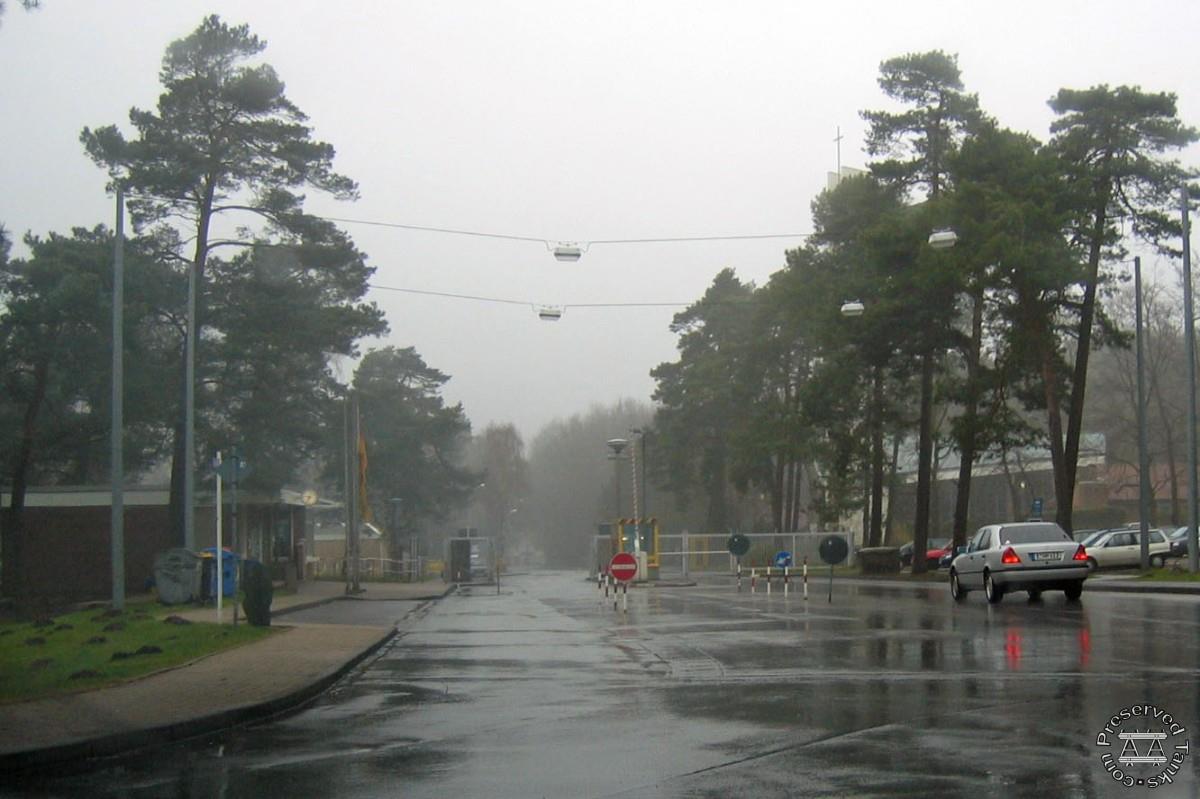 North gate of GFM Rommel Kaserne, photo by TUBS
