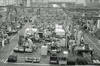 Inside the Cadillac Tank Plant, photo from CSU Digital Humanities