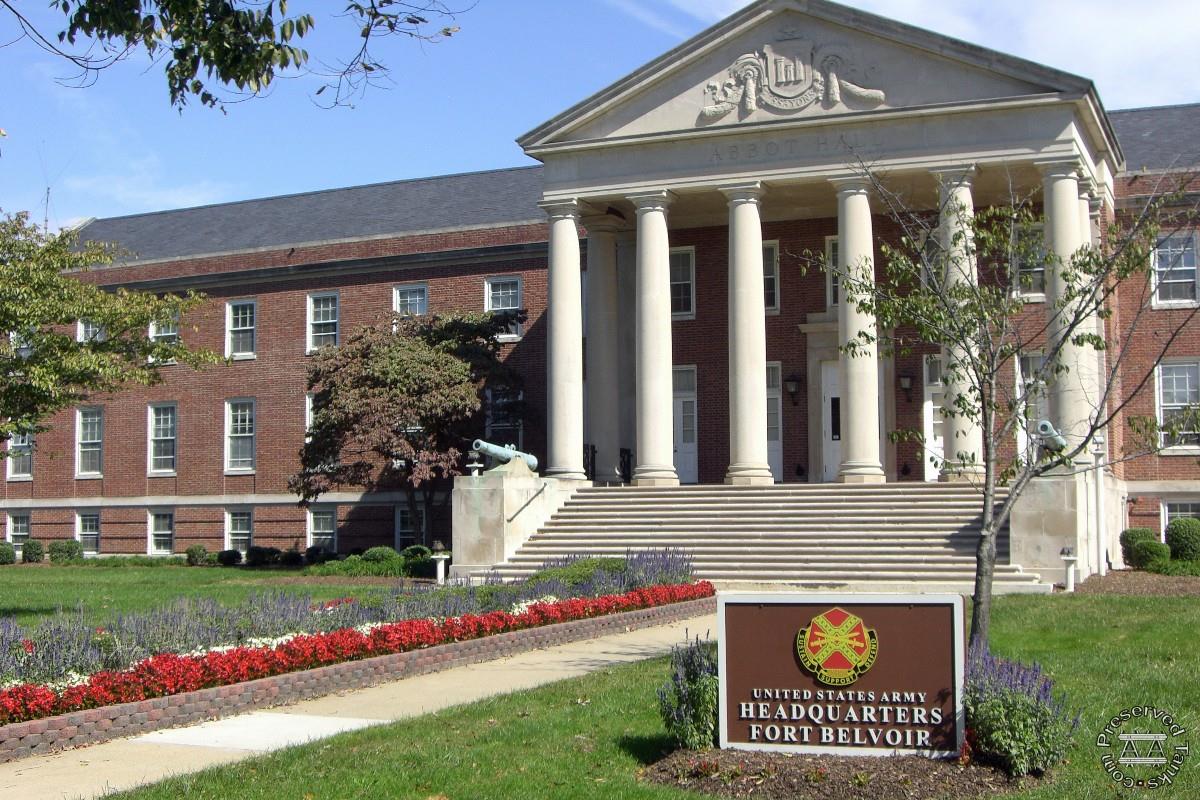 “Post Headquarters Building, Fort Belvoir, Virginia”, photo by Orygun