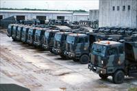 Vehicles of the Tactical and Logistic Regiment