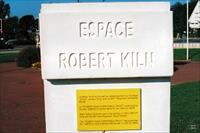 Espace Robert Kiln plaque