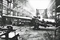 A naval gun made at William Beardmore & Co during the First World War, photo from Glasgow City Council, Glasgow Museums via TheGlasgowStory.com