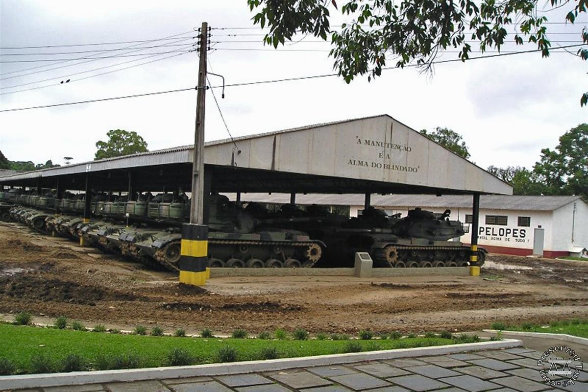 M60s in 5RCC tank sheds