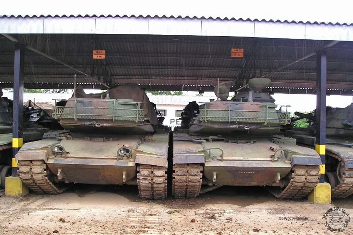 M60s in 5RCC tank sheds