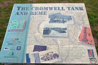 Cromwell tank and REME information board