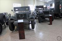 M3A1 scout car and M2A1 half-track