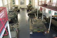 Inside Landsverk building - Post War vehicles