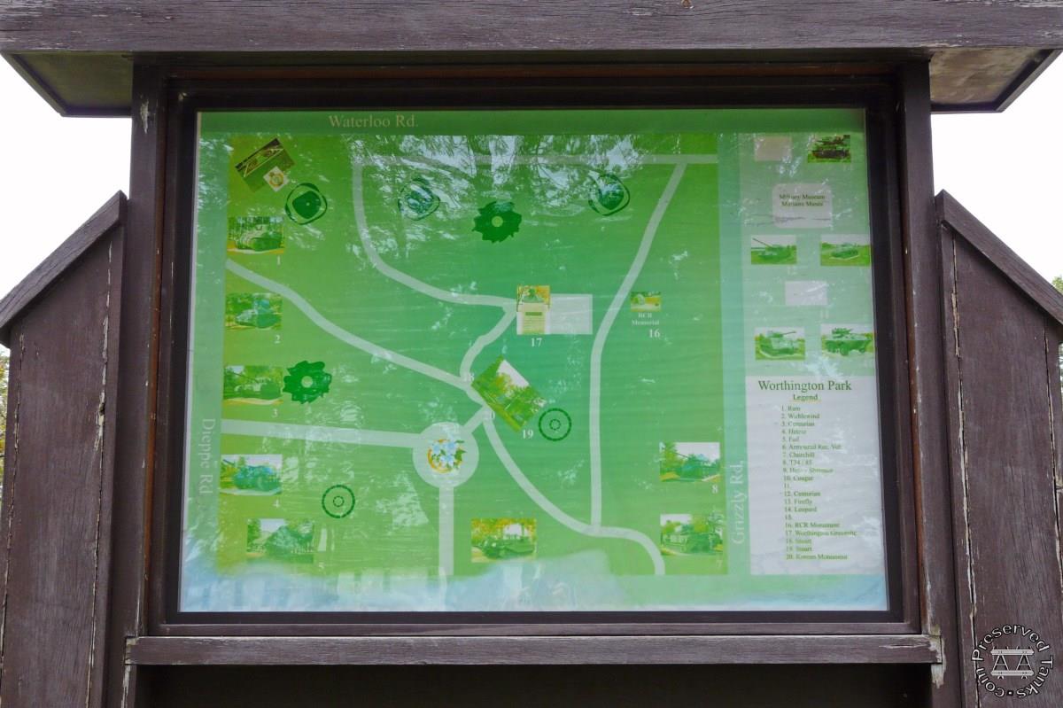 Worthington Park map