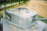 Turret and hull top view