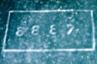 Serial number on glacis plate