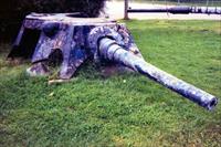 The surviving Schmalturm at Bovington