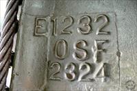 Casting marking on transmission housing