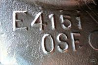 Casting marking on transmission housing